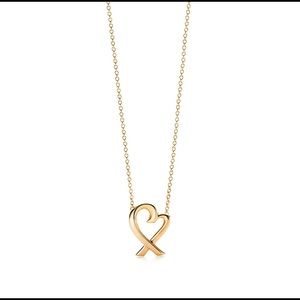 Tiffany & Co. Paloma Picasso 18k rose gold Loving Heart Necklace